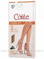 Pudra 20 Knee-highs, 2 Pairs