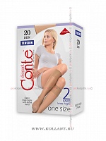 Tension 20 Knee-highs, 2 Pairs