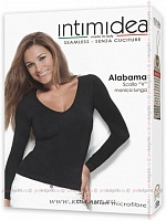 Alabama T-shirt Scollo V Manica Lunga Alabama T-shirt Scollo V Manica Lunga